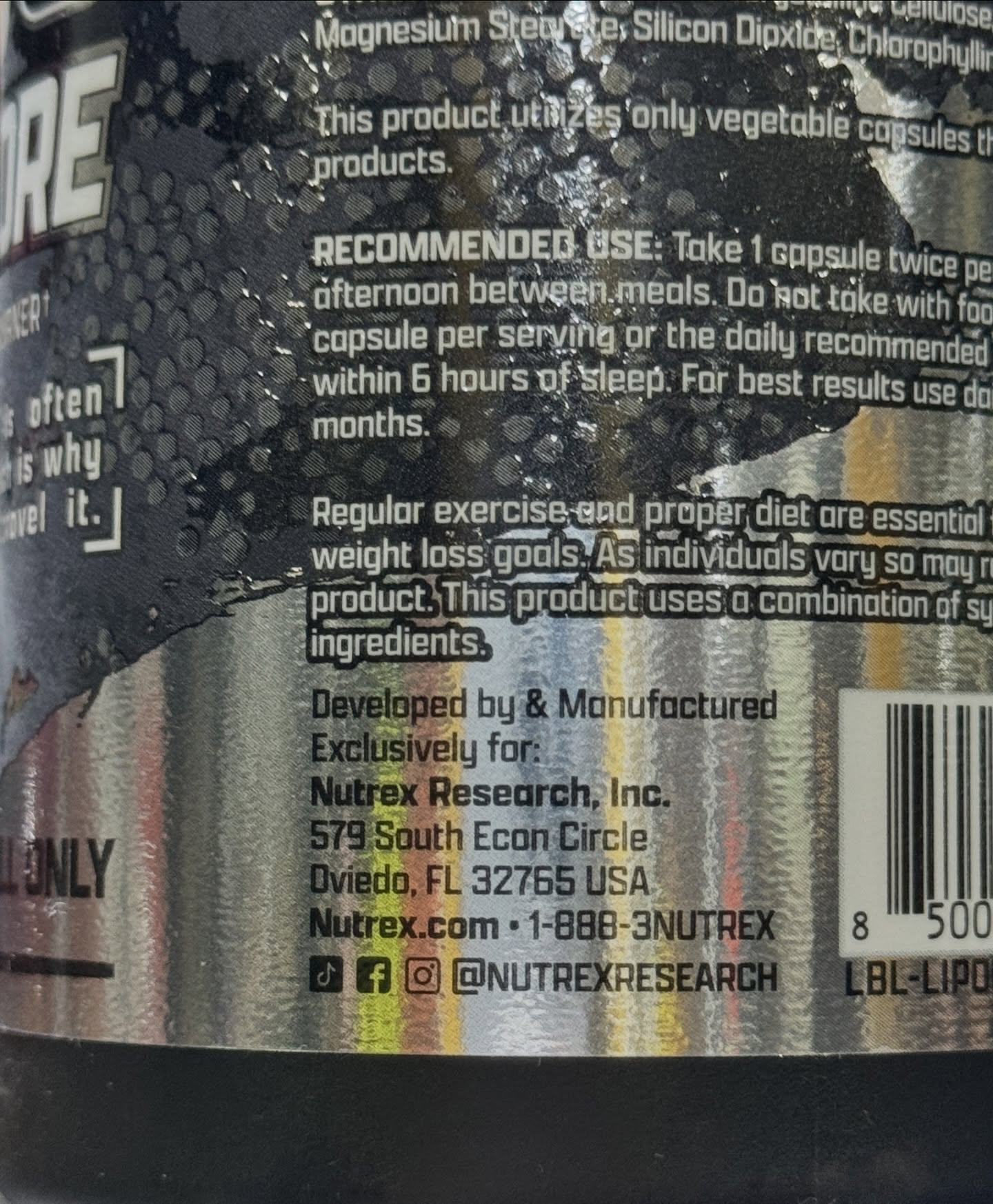 Lipo6 HARDCORR disponible